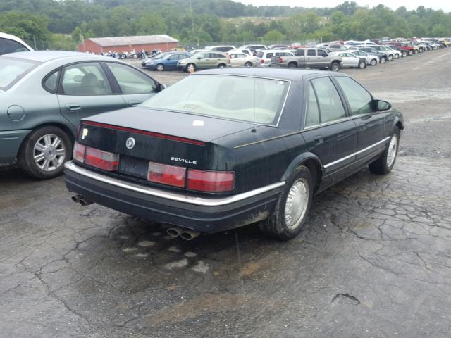 1G6KS52B4PU821610 - 1993 CADILLAC SEVILLE GREEN photo 4