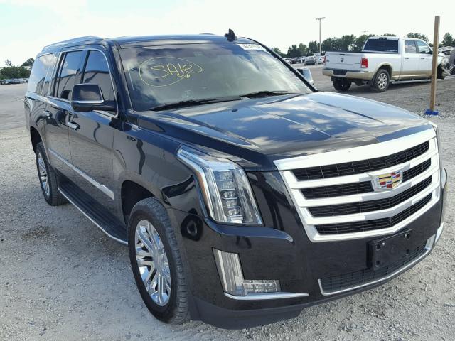 1GYS3GKJ9GR115632 - 2016 CADILLAC ESCALADE E BLACK photo 1