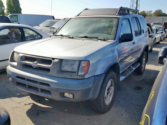 5N1ED28TX1C546921 - 2001 NISSAN XTERRA XE SILVER photo 2