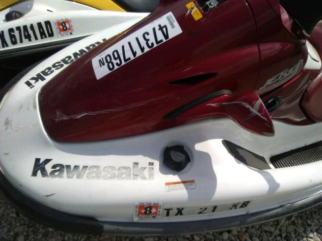 KAW71192C404 - 2004 KAWASAKI JETSKI RED photo 9