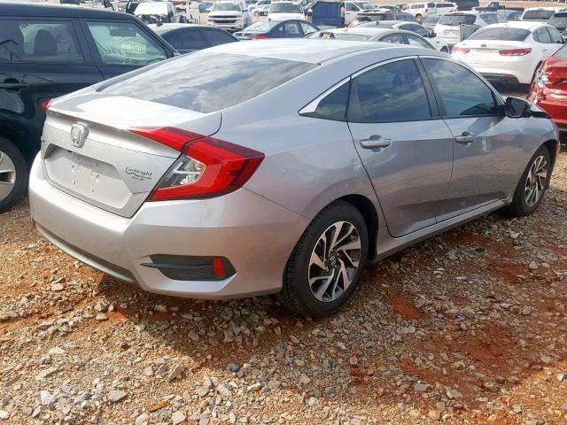 2HGFC2F86GH553463 - 2016 HONDA CIVIC EX SILVER photo 4