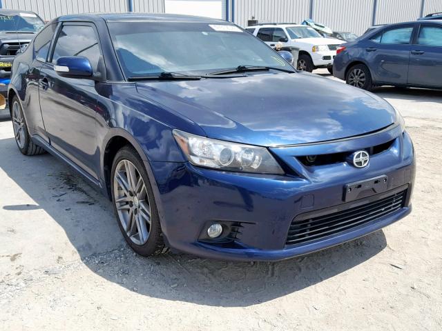 JTKJF5C74C3031708 - 2012 TOYOTA SCION TC ლურჯი ფოტო 1