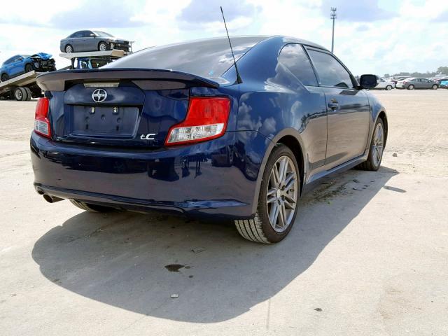 JTKJF5C74C3031708 - 2012 TOYOTA SCION TC ლურჯი ფოტო 4