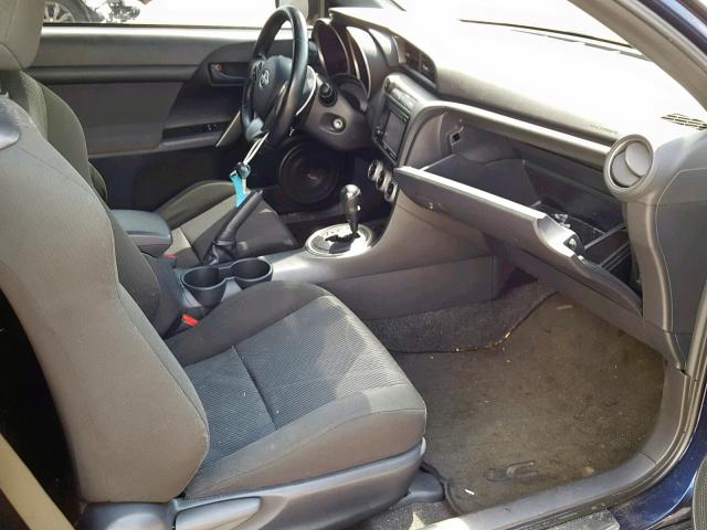 JTKJF5C74C3031708 - 2012 TOYOTA SCION TC ლურჯი ფოტო 5