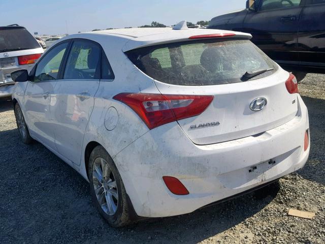 KMHD35LE7DU027851 - 2013 HYUNDAI ELANTRA GT WHITE photo 3