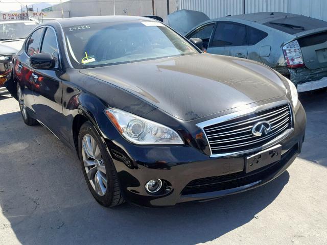 JN1BY1AP9DM512084 - 2013 INFINITI M37 SILVER photo 1