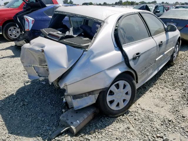 KMHWF25H23A896668 - 2003 HYUNDAI SONATA GL BEIGE photo 4