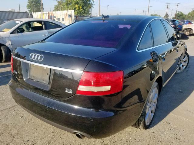 WAUDG74F65N114743 - 2005 AUDI A6 3.2 QUA BLACK photo 4