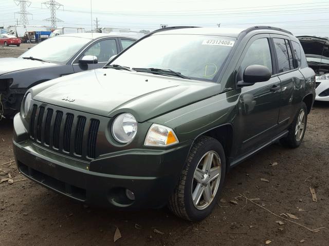 1J8FF47W48D517499 - 2008 JEEP COMPASS SP 绿色 照片 2