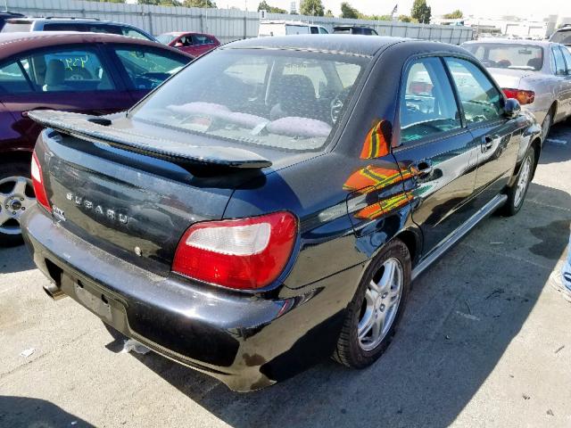 JF1GD29682G508383 - 2002 SUBARU IMPREZA WR BLACK photo 4