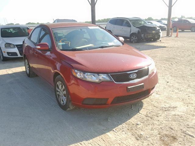 KNAFU4A2XA5862634 - 2010 KIA FORTE EX RED photo 1