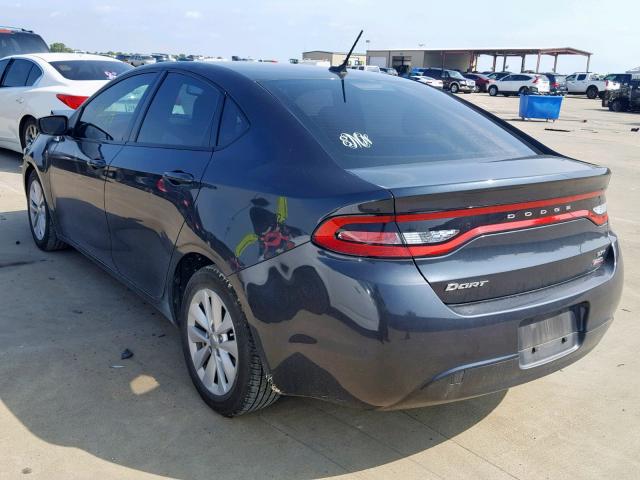 1C3CDFBB4ED815292 - 2014 DODGE DART SXT BLACK photo 3