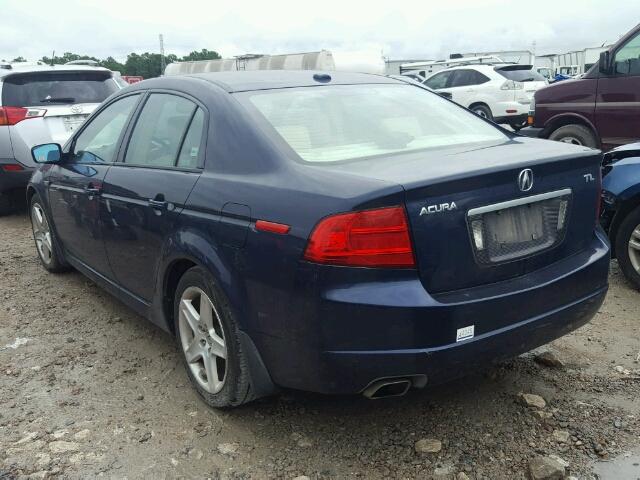 19UUA66266A072481 - 2006 ACURA 3.2TL BLUE photo 3