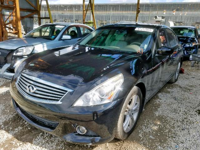 JN1CV6AP7DM720913 - 2013 INFINITI G37 BASE BLACK photo 2