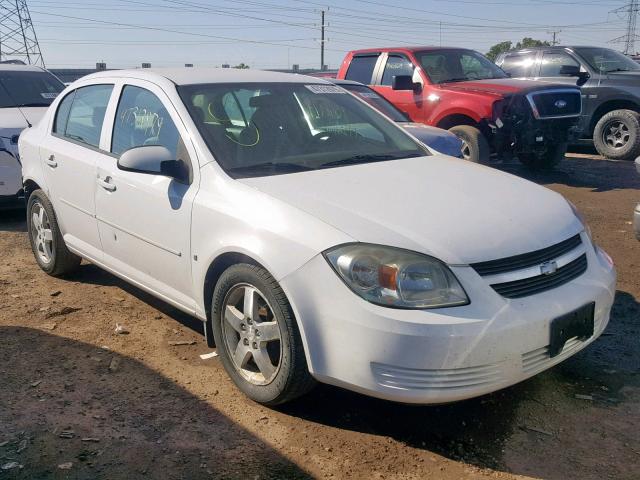 1G1AT58H597250768 - 2009 CHEVROLET COBALT LT WHITE photo 1