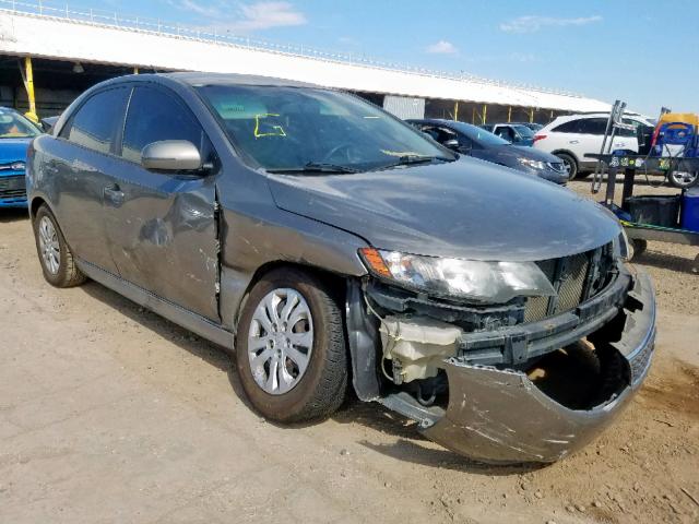 KNAFU4A26C5595026 - 2012 KIA FORTE EX GRAY photo 1