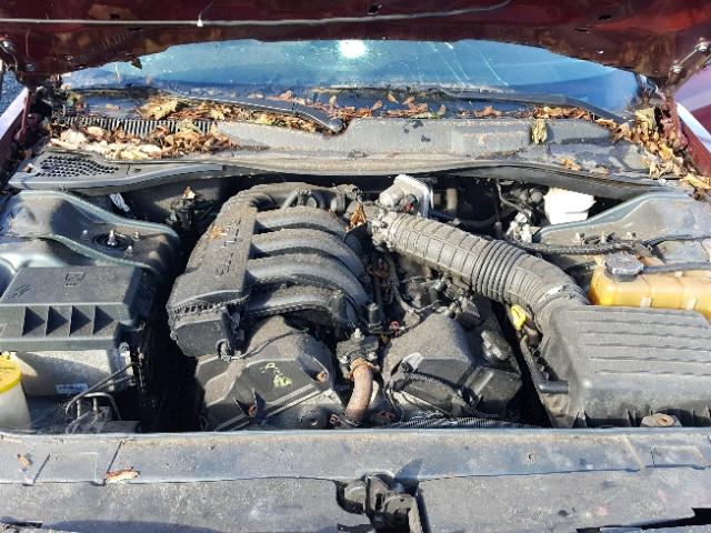 2D4FV48TX5H621964 - 2005 DODGE MAGNUM SE MAROON photo 7