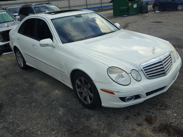 WDBUF22X29B438749 - 2009 MERCEDES-BENZ E 320 CDI WHITE photo 1