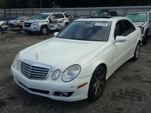 WDBUF22X29B438749 - 2009 MERCEDES-BENZ E 320 CDI WHITE photo 2