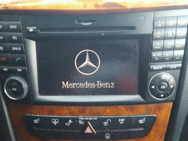 WDBUF22X29B438749 - 2009 MERCEDES-BENZ E 320 CDI WHITE photo 9