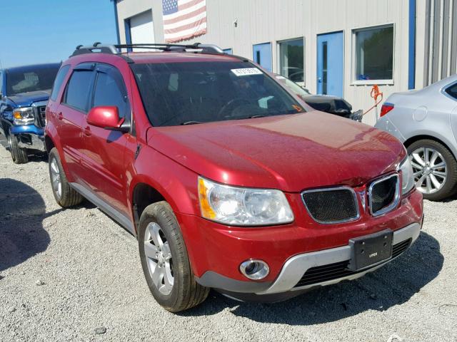 2CKDL73F766038044 - 2006 PONTIAC TORRENT BURGUNDY photo 1