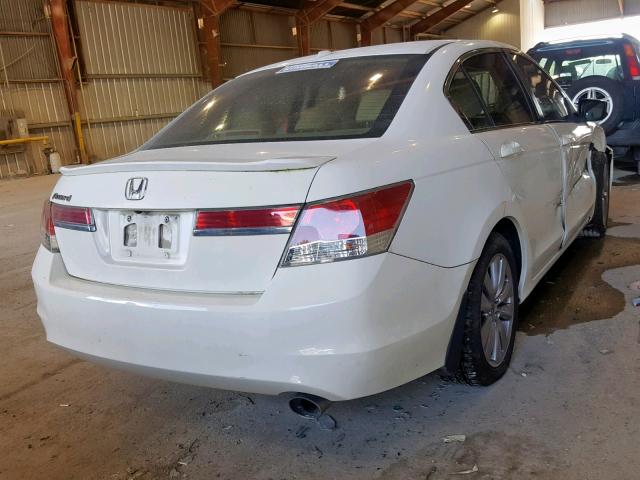 1HGCP2F84BA070844 - 2011 HONDA ACCORD EXL WHITE photo 4