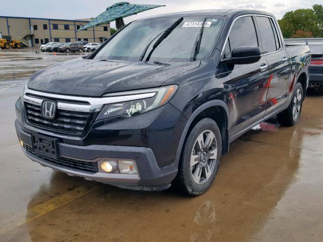 5FPYK3F78HB029219 - 2017 HONDA RIDGELINE BLACK photo 2