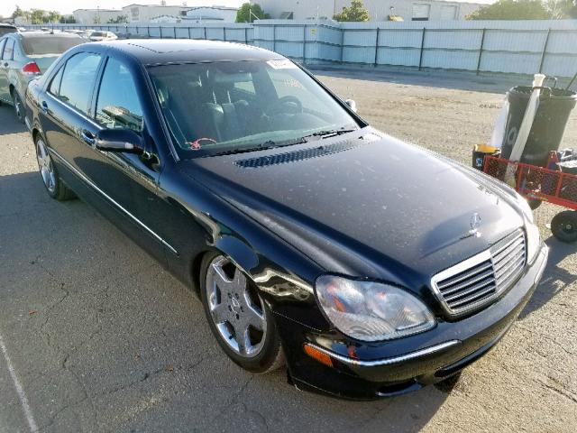 WDBNG75J2YA061642 - 2000 MERCEDES-BENZ S 500 BLACK photo 1