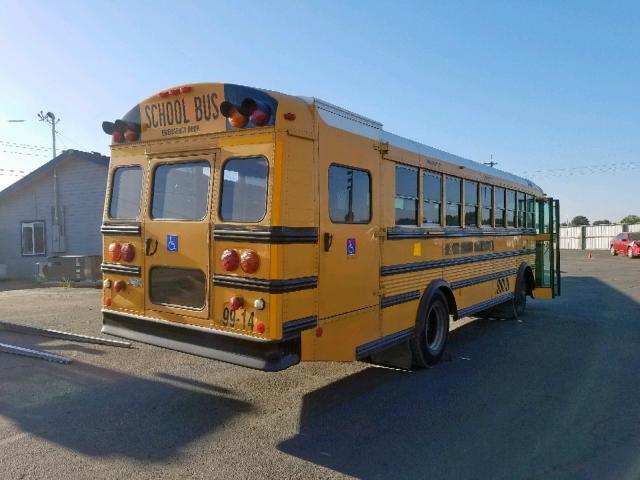 1T88L4B22X1074328 - 1999 THOMAS SCHOOL BUS YELLOW photo 4