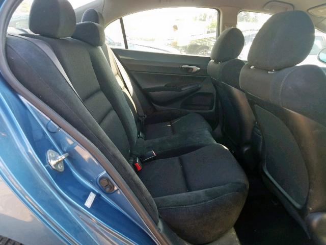 19XFA16629E006119 - 2009 HONDA CIVIC LX-S Mavi foto 6
