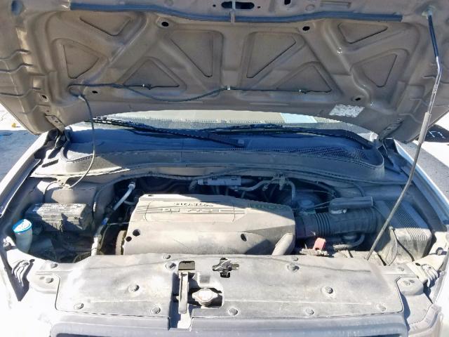 2HKYF18554H563268 - 2004 HONDA PILOT EXL TAN photo 7