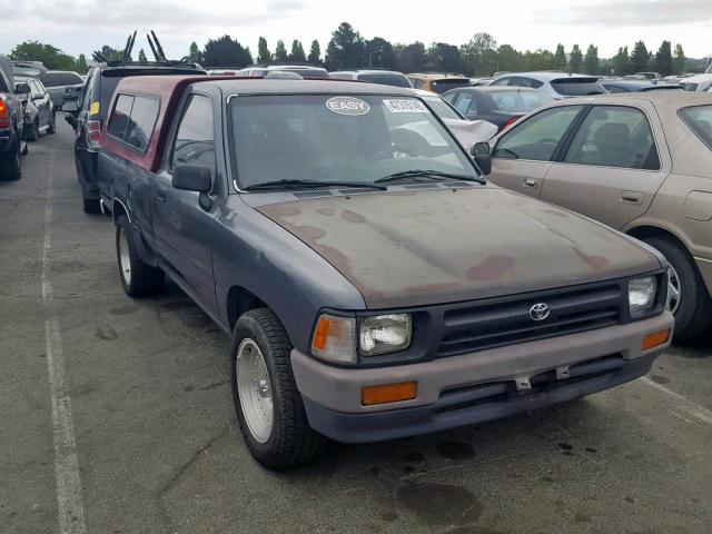 4TARN81A9SZ318448 - 1995 TOYOTA PICKUP 1/2 GRAY photo 1