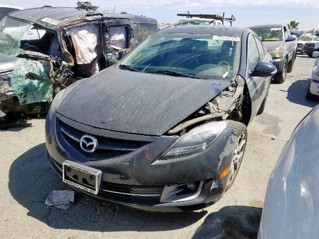 1YVHZ8CB7D5M03481 - 2013 MAZDA 6 GRAND TO BLACK photo 2