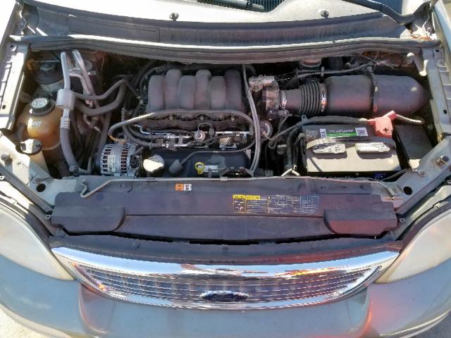 2FMDA53491BB81105 - 2001 FORD WINDSTAR S GRAY photo 7