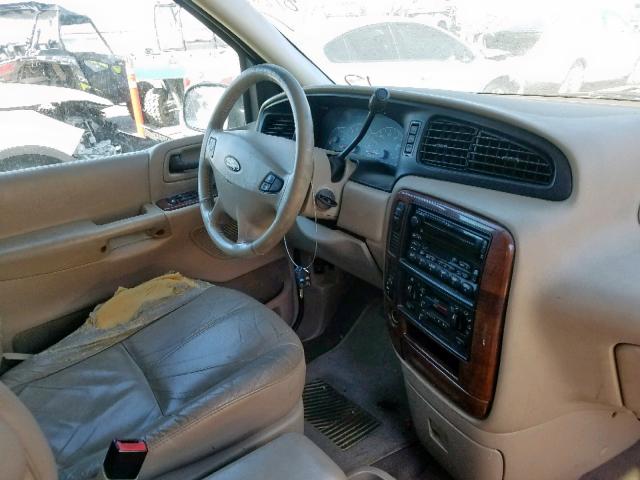 2FMDA53491BB81105 - 2001 FORD WINDSTAR S GRAY photo 9