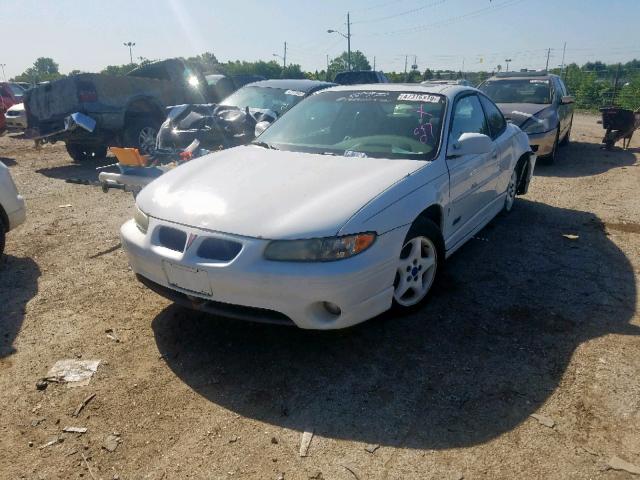 1G2WP1211WF244932 - 1998 PONTIAC GRAND PRIX WHITE photo 2