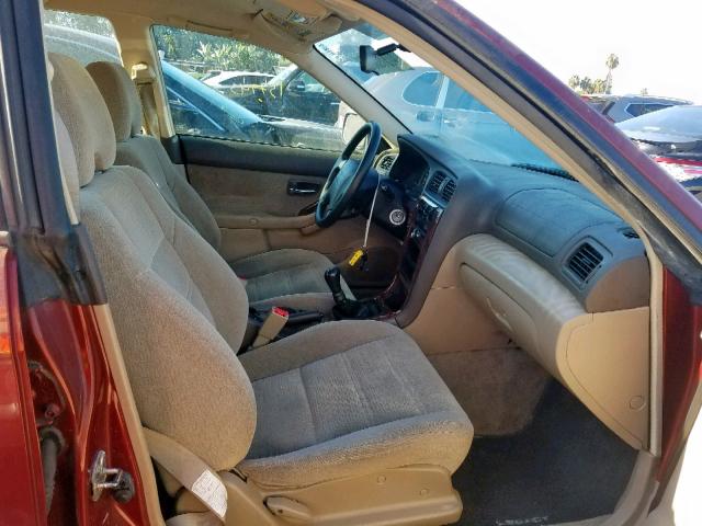 4S3BH675746601947 - 2004 SUBARU LEGACY OUT BURGUNDY photo 5