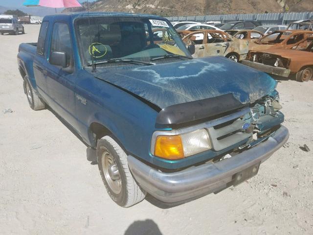 1FTCR14U3TPB41646 - 1996 FORD RANGER SUP GREEN photo 1