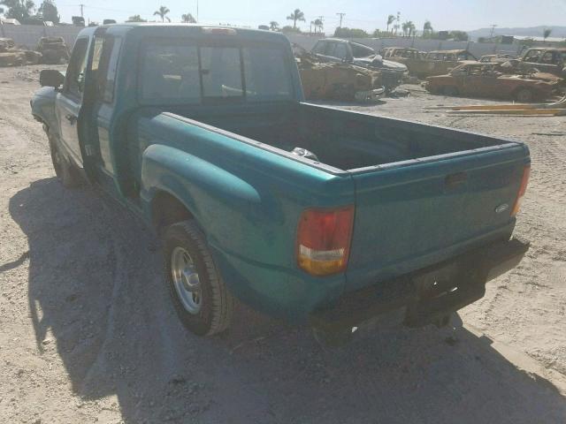 1FTCR14U3TPB41646 - 1996 FORD RANGER SUP GREEN photo 3