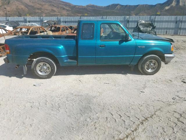 1FTCR14U3TPB41646 - 1996 FORD RANGER SUP GREEN photo 9