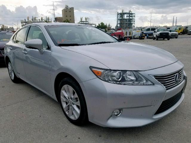 JTHBW1GG6E2056258 - 2014 LEXUS ES 300H SILVER photo 1