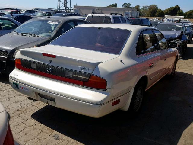 JNKNG01D4RM262207 - 1994 INFINITI Q45 WHITE photo 4