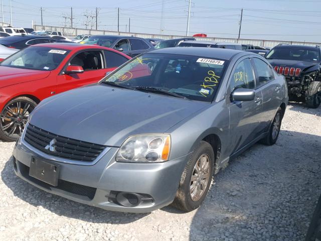 4A3AB36F19E027958 - 2009 MITSUBISHI GALANT ES GRAY photo 2