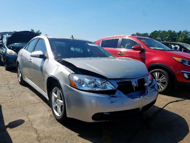 1G2ZK57K594231301 - 2009 PONTIAC G6 GT SILVER photo 1