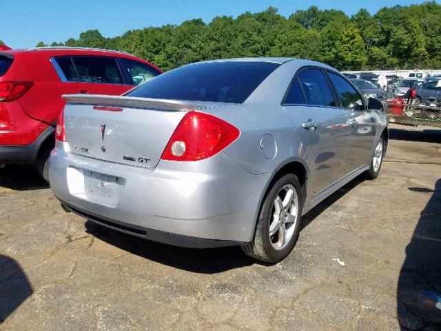 1G2ZK57K594231301 - 2009 PONTIAC G6 GT SILVER photo 4