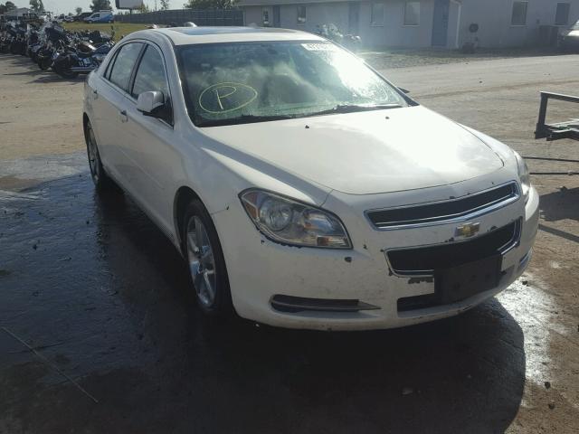 1G1ZD5EBXA4124153 - 2010 CHEVROLET MALIBU 2LT WHITE photo 1