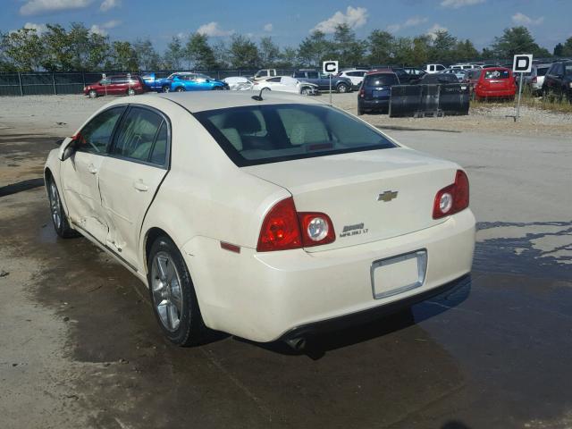 1G1ZD5EBXA4124153 - 2010 CHEVROLET MALIBU 2LT WHITE photo 3