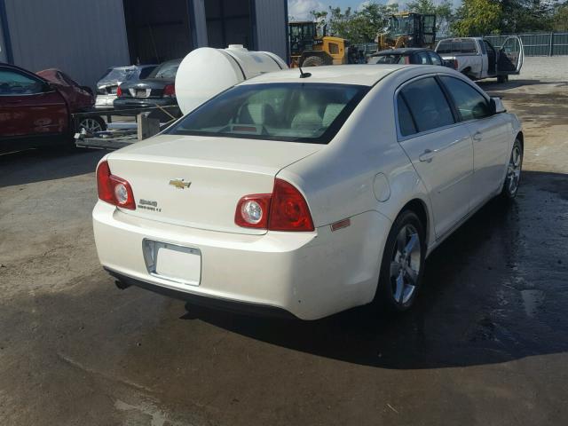 1G1ZD5EBXA4124153 - 2010 CHEVROLET MALIBU 2LT WHITE photo 4