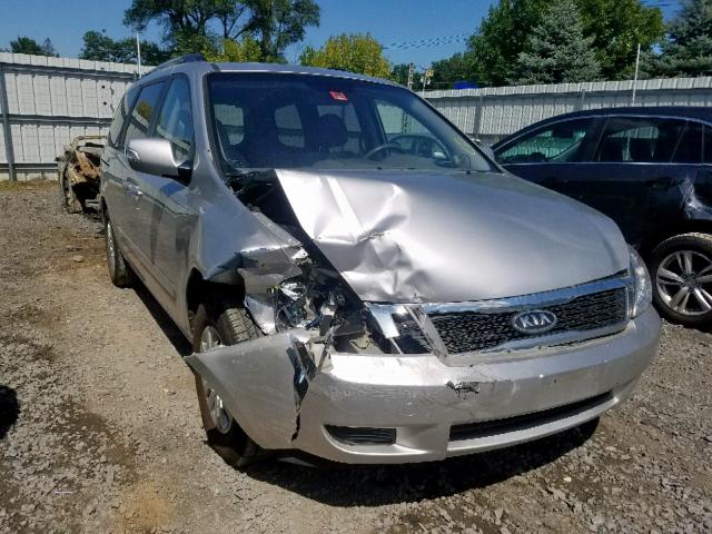 KNDMG4C7XC6479834 - 2012 KIA SEDONA LX SILVER photo 1