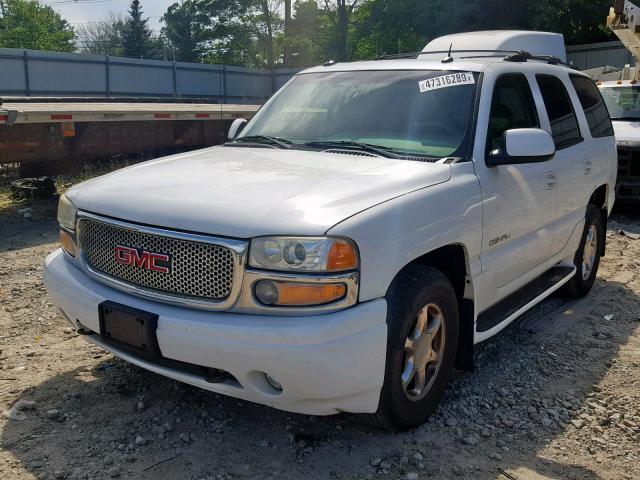 1GKEK63U73J236178 - 2003 GMC YUKON DENA WHITE photo 2